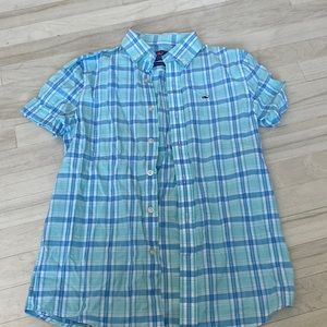 Vineyard vines button down whale shirt